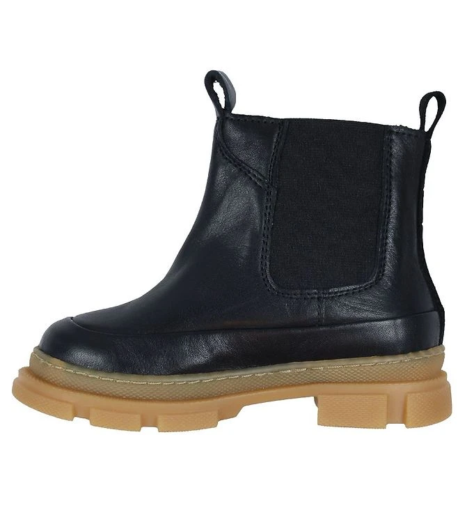Pom Pom Støvler - Chunky Chelsea Boot - Sort 4 Pom Pom Støvler - Chunky Chelsea Boot - Sort - Billede 2
