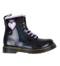 Dr. Martens Støvler - 1460 J Galaxy Shimmer - Sort/Lilla