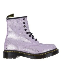 Dr. Martens Støvler - 1460 Metallic Paint Splatter - Lilac