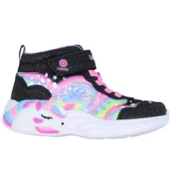 Skechers Støvler M. Lys - Unicorn Dreams - Sort/Multi