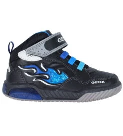 Geox Støvler M. Lys - J Inek Boy E - Sort/LT Blue