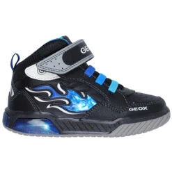 Geox Støvler M. Lys - J Inek Boy E - Sort/LT Blue -Bundgaard Salgsbutik FG621 4