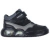 Geox Støvler M. Lys - J Illuminus Boy B - Sort/DK Grey -Bundgaard Salgsbutik FG625