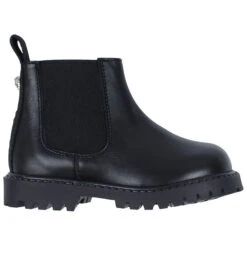 Versace Støvler - Bootie Chelsea - Black/Palladium