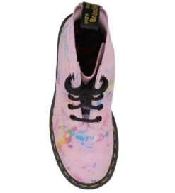 Dr. Martens Støvler - 1460 Pascal - Pink Rainbow Burst Suede -Bundgaard Salgsbutik KM615 2