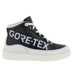 Ecco Støvler - Street Tray K - Gore-Tex - Sort/Hvid
